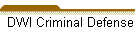 DWI Criminal Defense